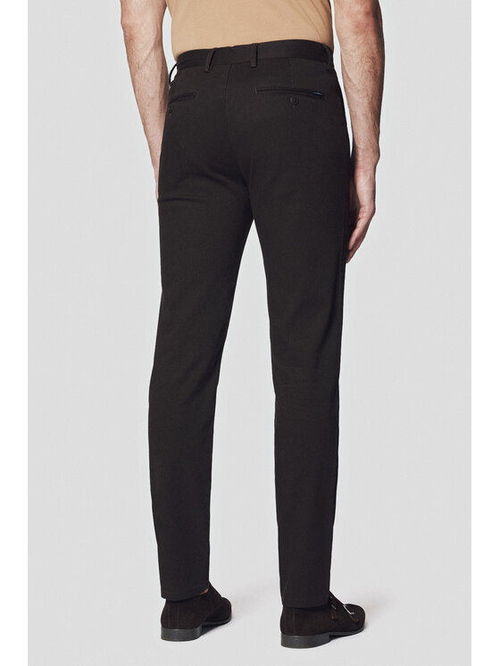Lancerto Lancerto Chinosy Maroko SP082124000006 Brązowy Slim Fit