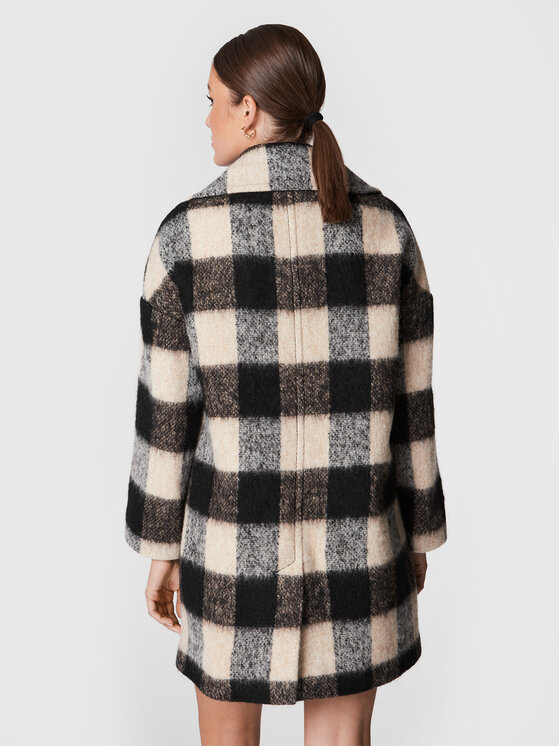 Red Valentino Red Valentino Vuneni kaput 1R3CAF056HR Bež Regular Fit