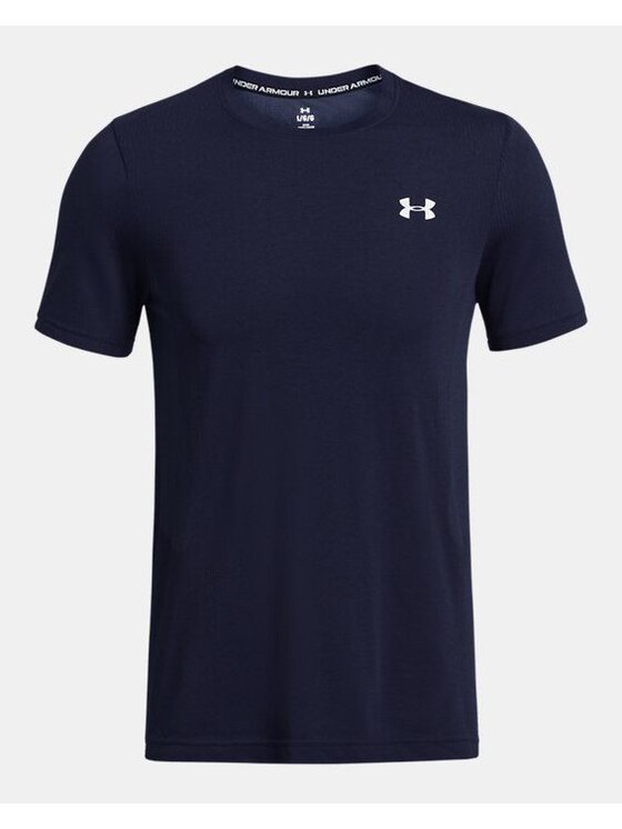 Under Armour Under Armour T-Shirt UA-1382801-410 Granatowy Active Fit