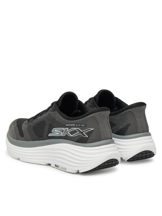 Skechers Skechers Tekaški čevlji Max Cushioning Endeavour-Exciton 220611/BLK Črna