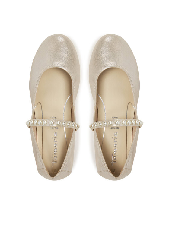 Tamaris Tamaris Ballerine 1-22140-44 Argento