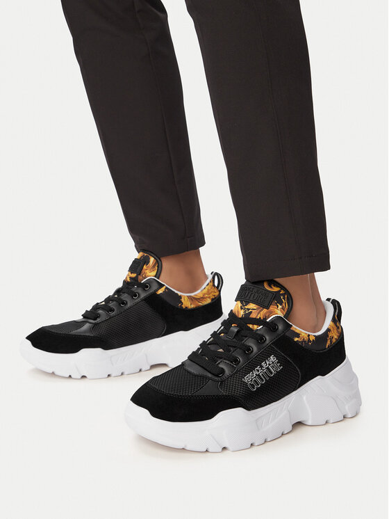Versace Jeans Couture Sneakers 80YA3SC1 Negru