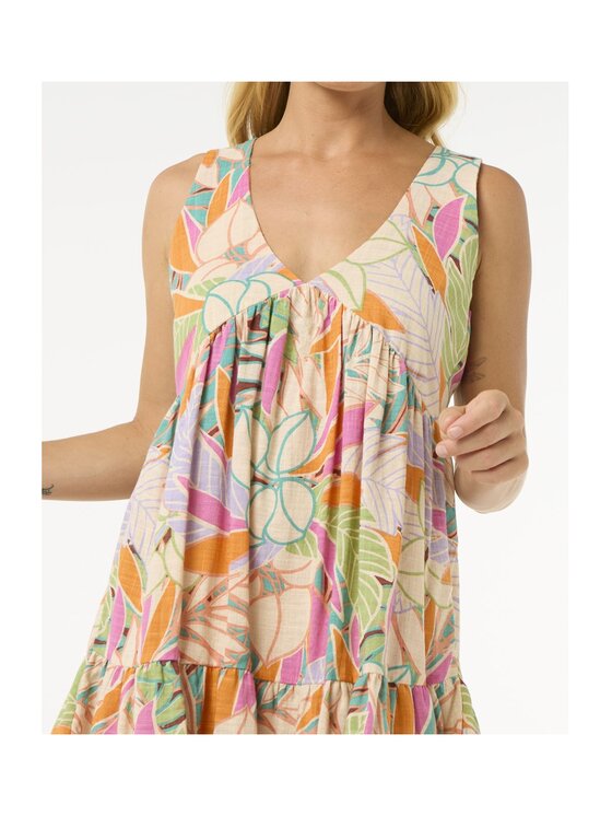 Rip Curl Rip Curl Sukienka letnia Cala Vadella Cover Up Kolorowy Relaxed Fit