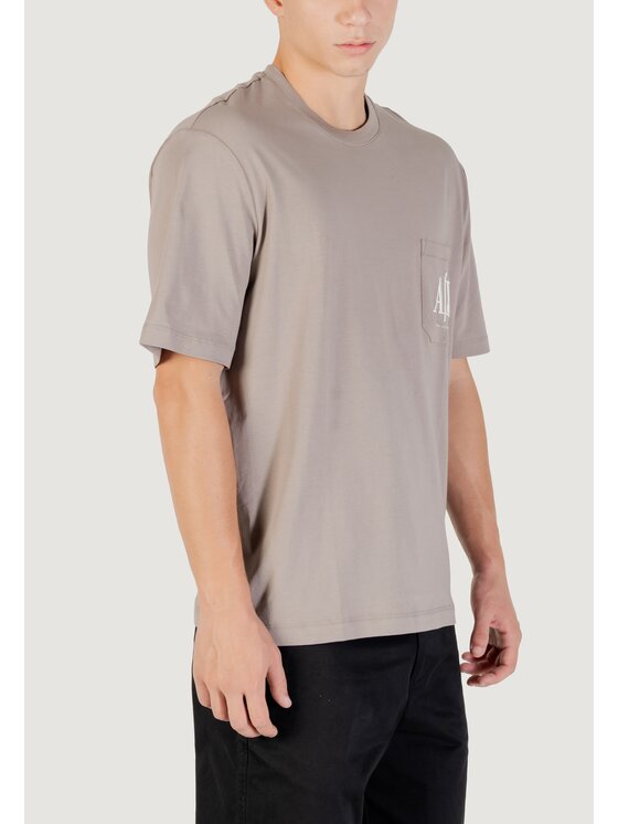 Armani Exchange Armani Exchange T-Shirt XM000366 AF12308 Brązowy Shirt Fit