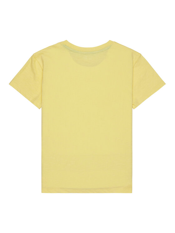 Roxy Roxy T-Shirt Orchid Art ERGZT04142 Żółty Regular Fit