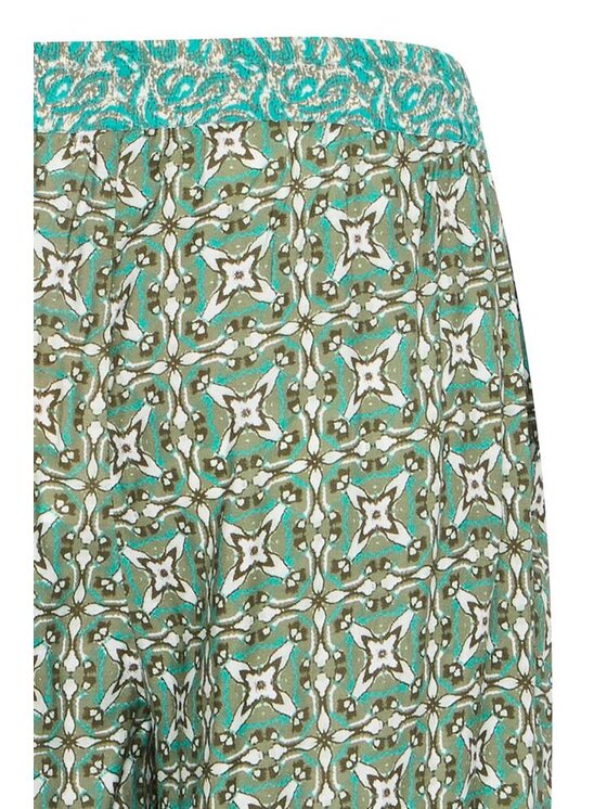 b.young b.young Pantaloni di tessuto Pantalone donna byhelvig wide Verde Comfortable Fit
