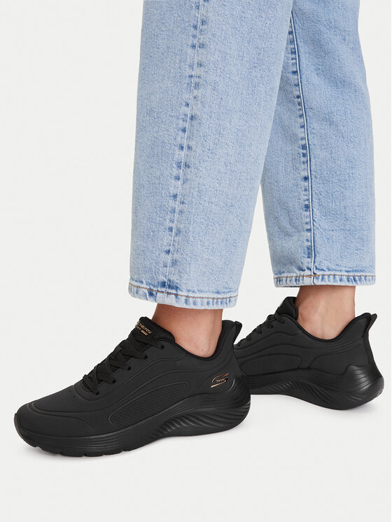 Skechers Skechers Sneakersy Sport Squad Waves 117485 Czarny