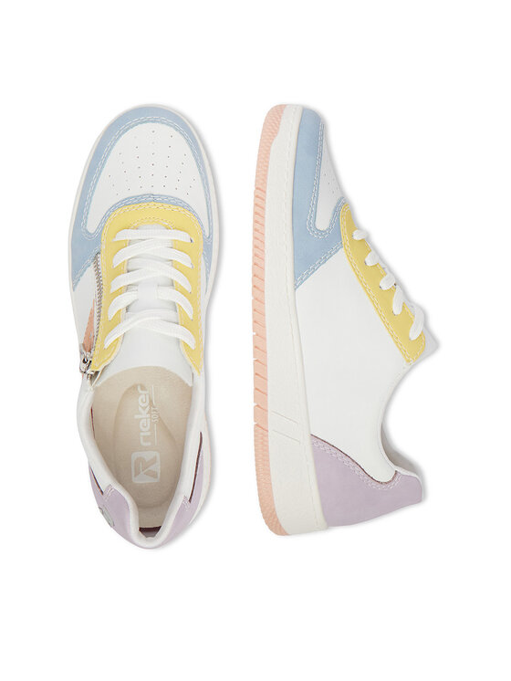 Rieker Rieker Sneakersy M5520-91 Bílá