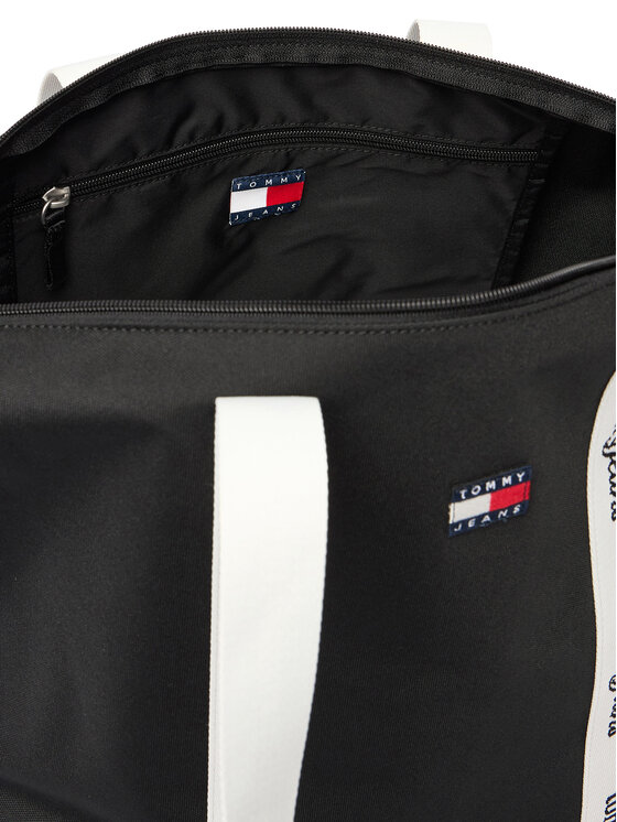 Tommy Hilfiger Tommy Hilfiger Ročna torba Tjw Ess Daily Tote AW0AW18461 Črna