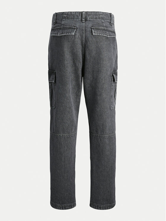 Jack & Jones Junior Jack & Jones Junior Džínsy Chris 12262331 Sivá Relaxed Fit