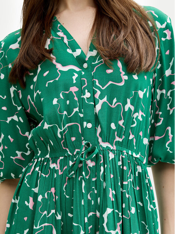 Tom Tailor Denim Tom Tailor Denim Rochie de zi 1045462 Verde Regular Fit