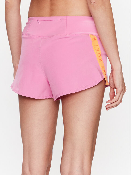 Roxy Roxy Sportiniai šortai Bold Moves ERJNS03442 Rožinė Regular Fit