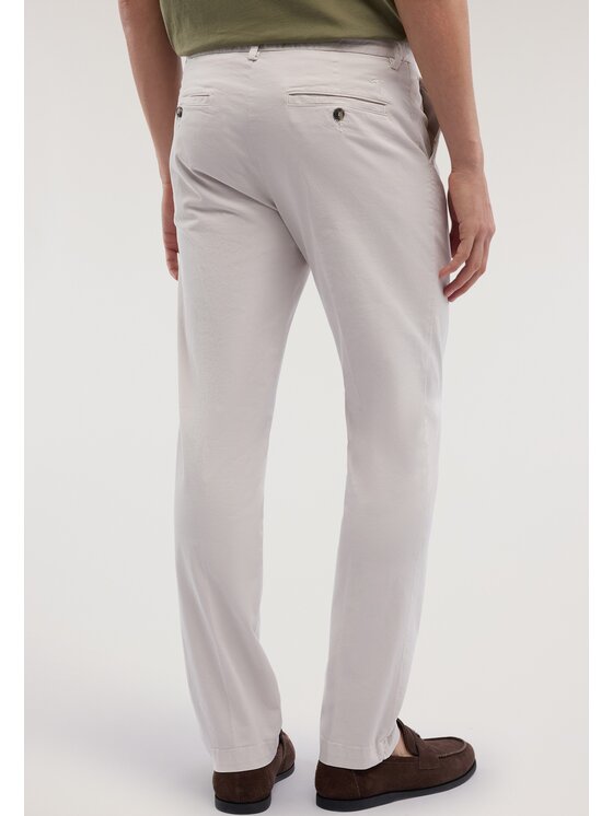 Trussardi Trussardi Spodnie materiałowe P705M800134N011 Biały Regular Fit