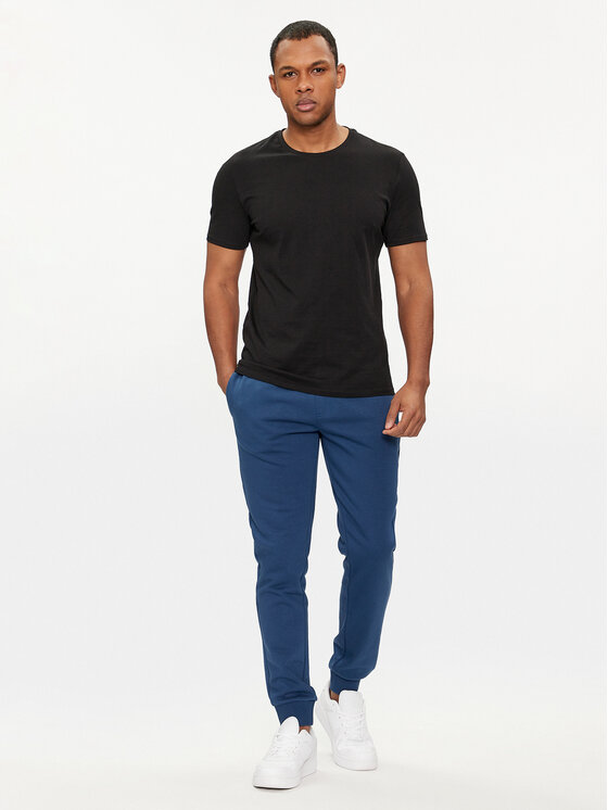 4F 4F Jogginghose 4FAW23TTROM452 Blau Regular Fit