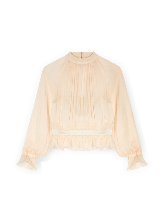 Motivi Motivi Blusa 2729Q001890N011 Écru Regular Fit