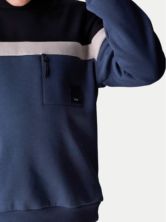 Mayoral Mayoral Majica dugih rukava 7406 Tamnoplava Regular Fit