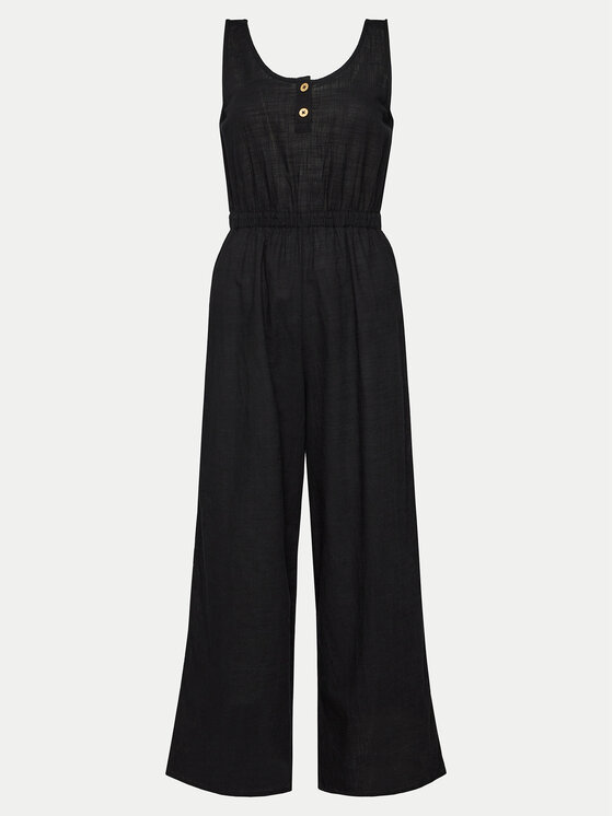 Roxy Roxy Salopetă Sunshine Spirit ERJX603387 Negru Regular Fit