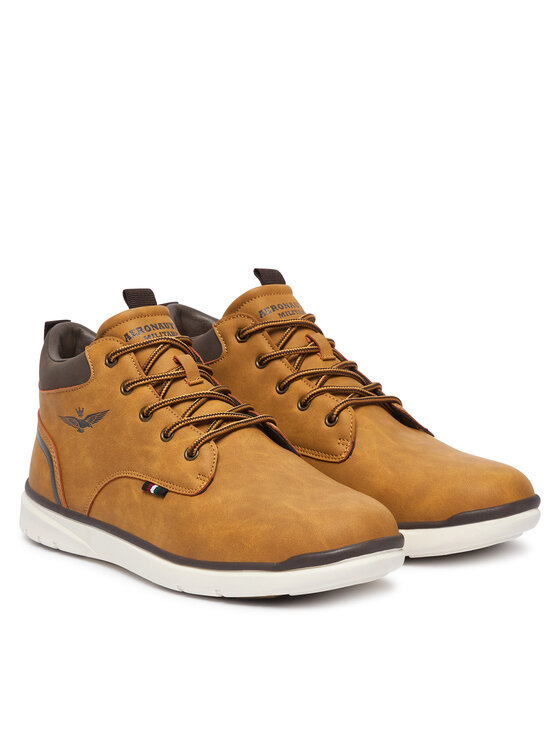 Aeronautica Militare Aeronautica Militare Schnürschuhe 262SC0335UCT04397 Hellbraun