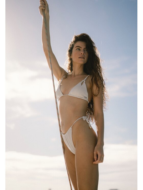 La Michaux La Michaux Bikini pezzo sopra LUCIA Oro bianco
