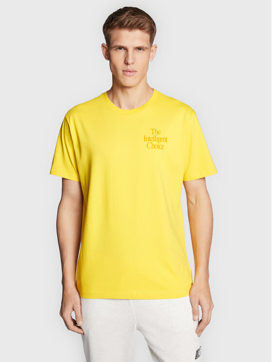 New Balance Tricou MT23502 Galben Relaxed Fit