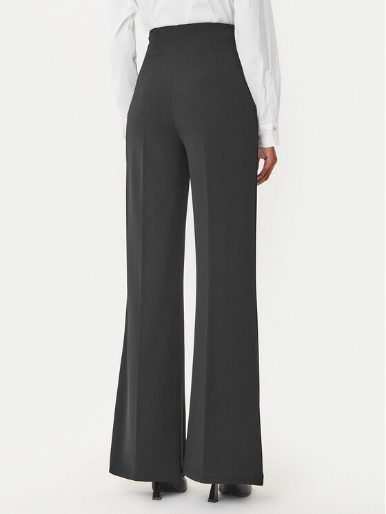 Rinascimento Rinascimento Pantaloni di tessuto CFC0020144002 Nero Regular Fit