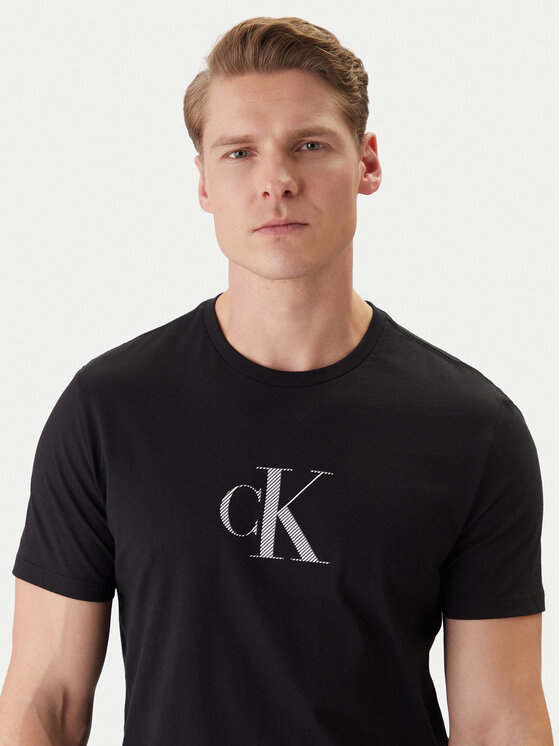 Calvin Klein Calvin Klein T-Shirt LV04RF853G Μαύρο Regular Fit