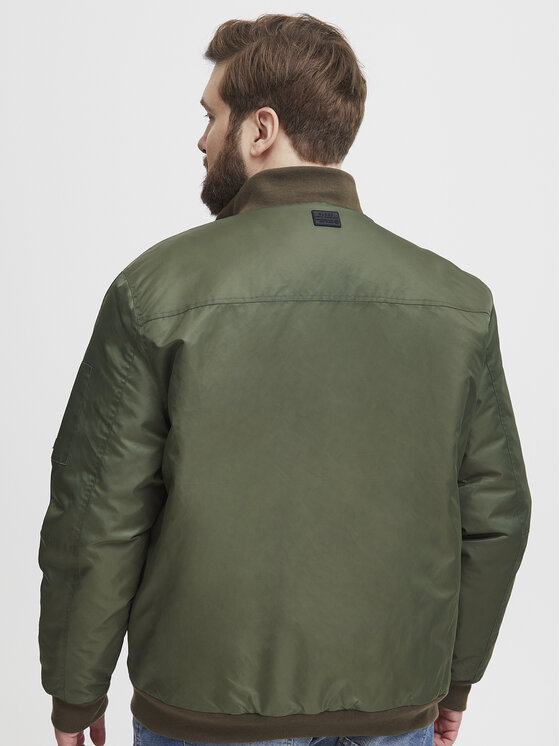 Blend Blend Bomber striukė 20715952 Žalia Regular Fit