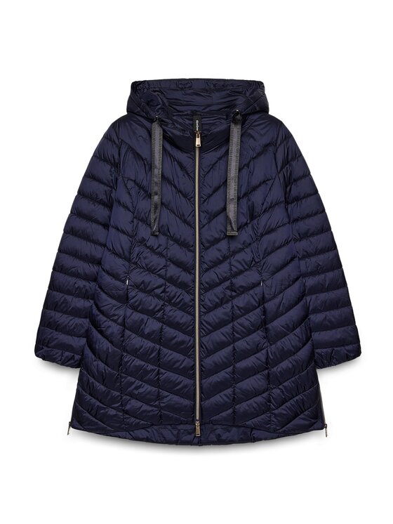 Fiorella Rubino Fiorella Rubino Giubbotto piumino F023T001562N034 Blu Over Fit