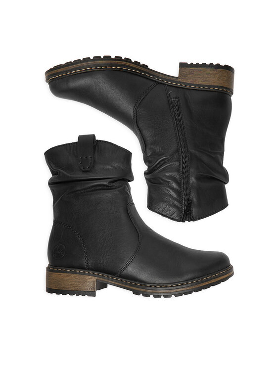 Rieker Rieker Bokacsizma Z6883-00 Fekete
