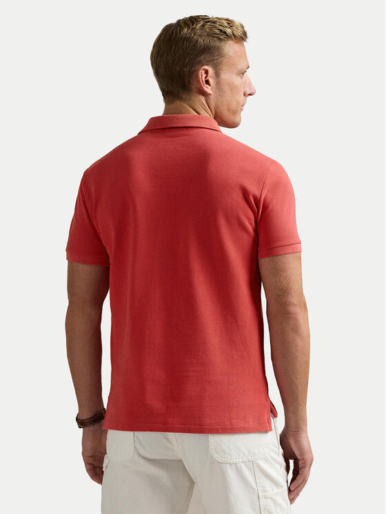 Polo Ralph Lauren Polo Ralph Lauren Polo majica 710536856443 Rdeča Slim Fit
