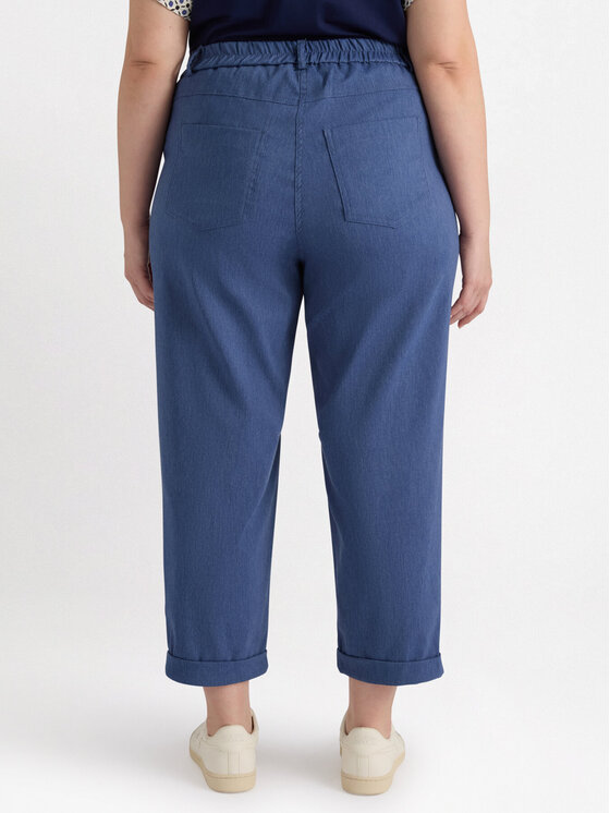 Fiorella Rubino Fiorella Rubino Pantaloni di tessuto P156L002149N034 Blu Regular Fit