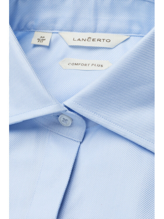 Lancerto Lancerto Koszula Asmara Slim KO073226000027 Niebieski Slim Fit