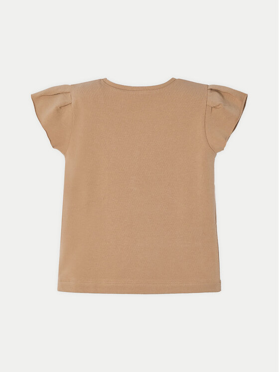Mayoral Mayoral T-Shirt 3015 Beżowy Regular Fit