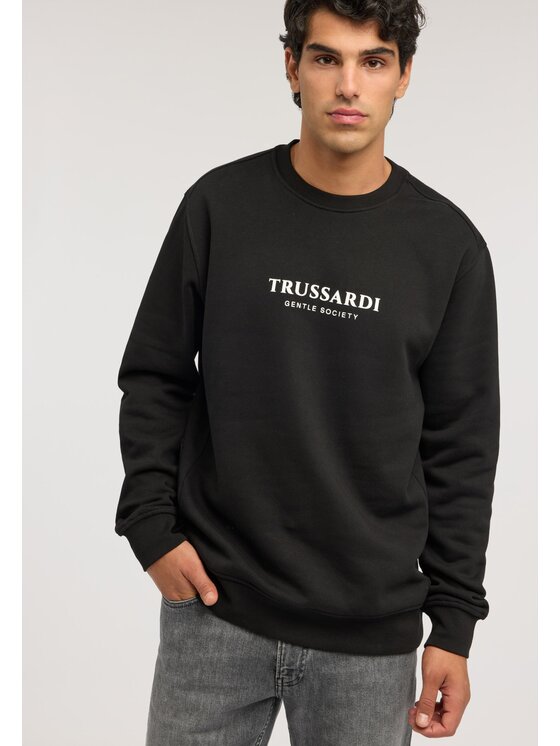 Trussardi Trussardi Bluza G8468000248N033 Czarny Regular Fit