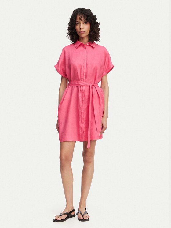 Gant Gant Krekla kleita 4503514 Rozā Relaxed Fit