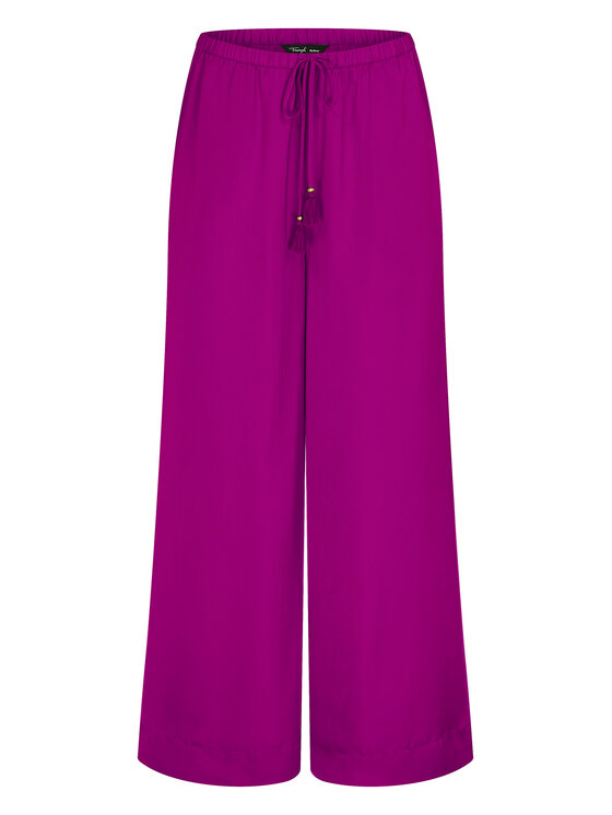 Triumph Triumph Stoffhose Summer 10227246 Dunkelrosa Wide Leg