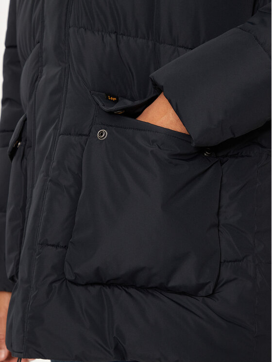 Lee Lee Vatovaná bunda 112355680 Černá Regular Fit