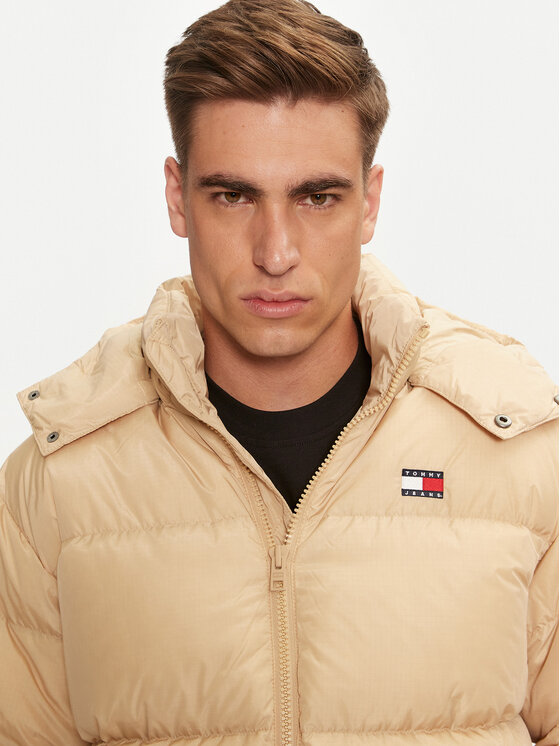 Tommy Jeans Tommy Jeans Μπουφάν πουπουλένιο Alaska DM0DM19537 Μπεζ Loose Fit