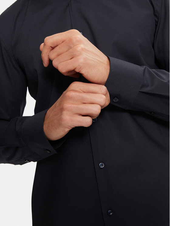 BOSS Boss Hemd H-Hank-Kent-C1-214 50469345 Dunkelblau Slim Fit