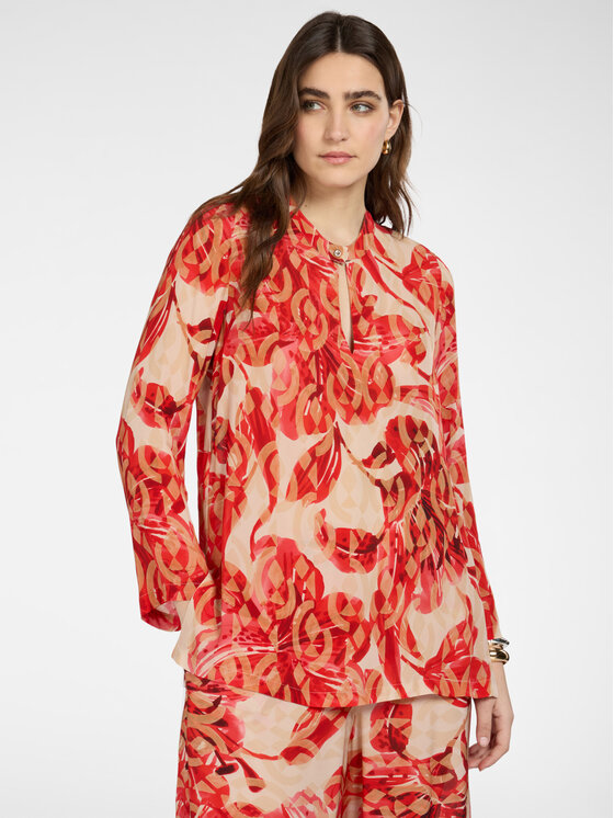 Elena Mirò Elena Mirò Blusa 2169P000215N041 Rosso Regular Fit