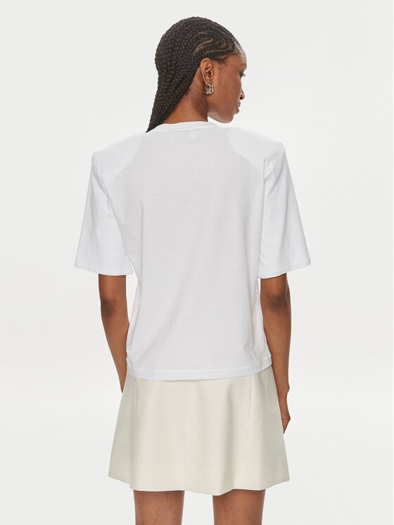 MVP Wardrobe MVP Wardrobe T-Shirt MVPE4TS147.0JE0081 Bílá Classic Fit