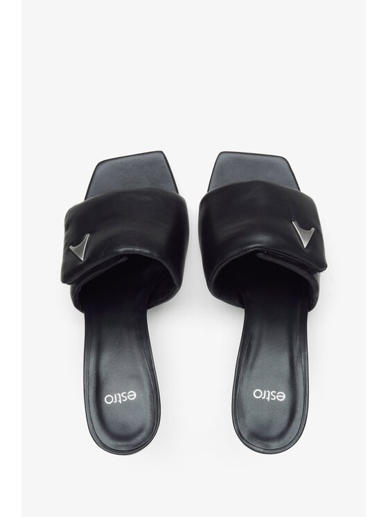 Estro Estro Παντόφλες ER00115204 Μαύρο