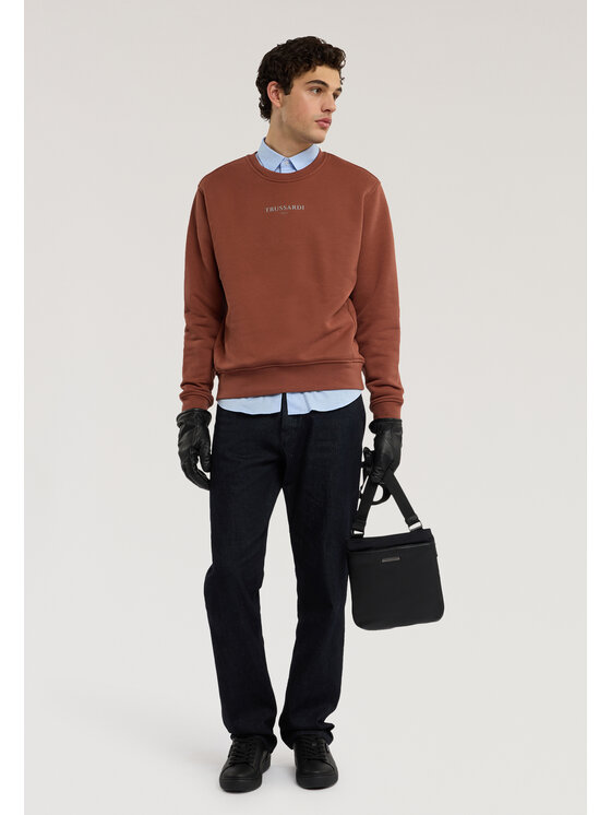 Trussardi Trussardi Sweter G8158000133N022 Czerwony Regular Fit