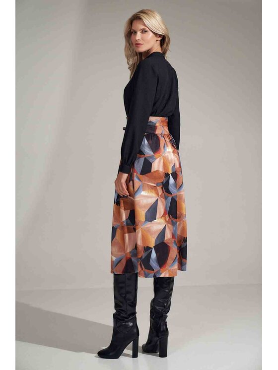 FIGL FIGL Halenka M730 Černá Regular Fit