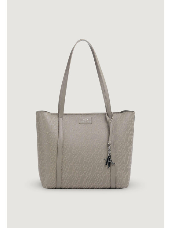 Armani Exchange Armani Exchange Borsetta SHOPPING BAG Beige