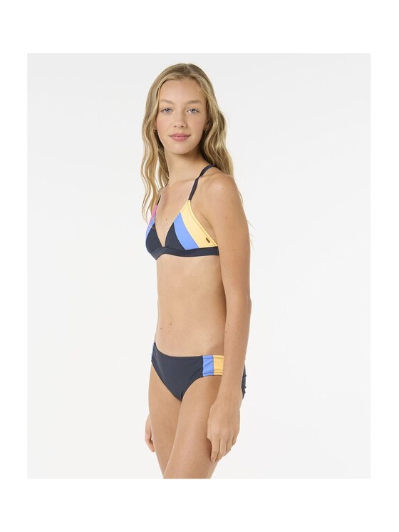 Rip Curl Rip Curl Strój kąpielowy Block Party Bikini -Girl Granatowy