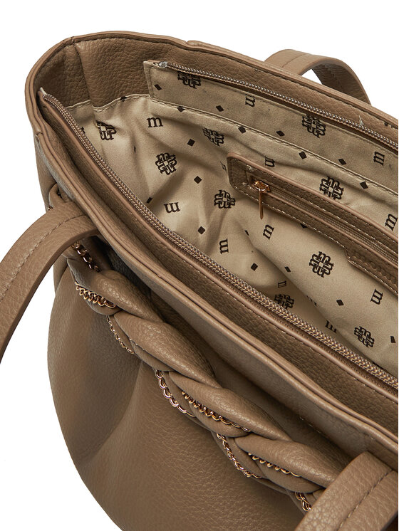 Monnari Monnari Ročna torba TORIMP0-24Z-BAG5460-K015D000-R00 Rjava