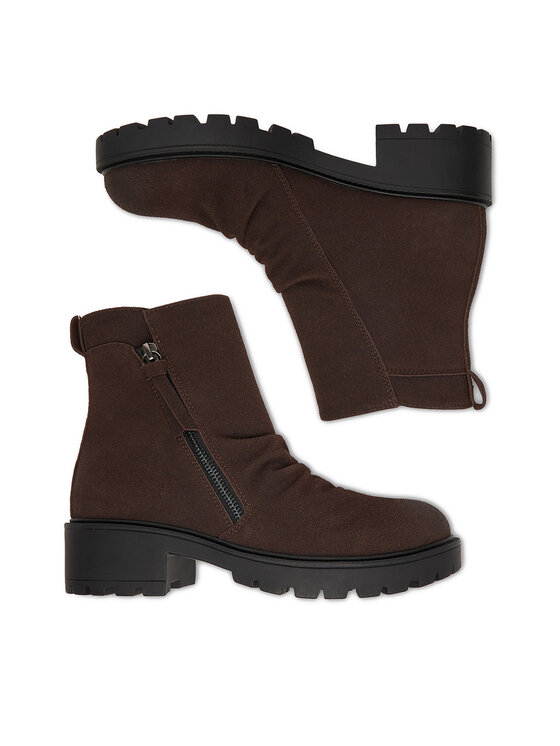 Clara Barson Clara Barson Stiefeletten CEO-HY8007S-1 Braun