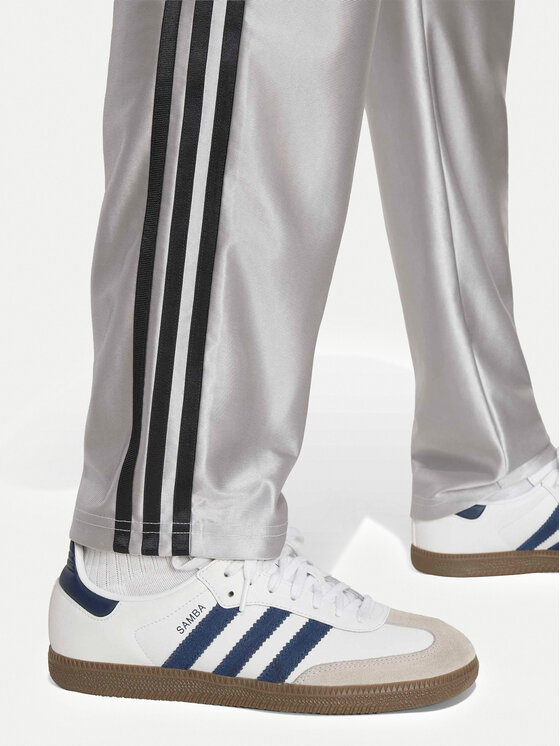 adidas adidas Sporta bikses Firebird IA2222 Gaiši pelēka Regular Fit