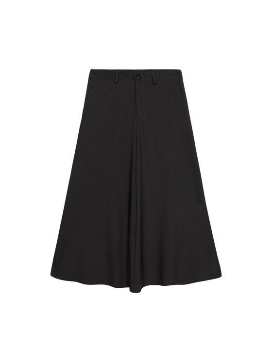 Oltre Oltre Gonna midi 1012J000308N013 Grigio A-Line Fit